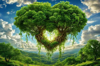 Пусть бьётся вечно зелёное сердце планеты