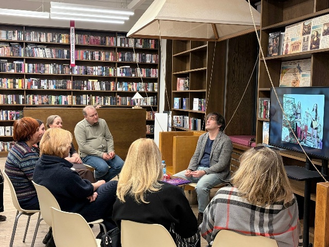 Творческая встреча с поэтом и сказочником Денисом Либстером